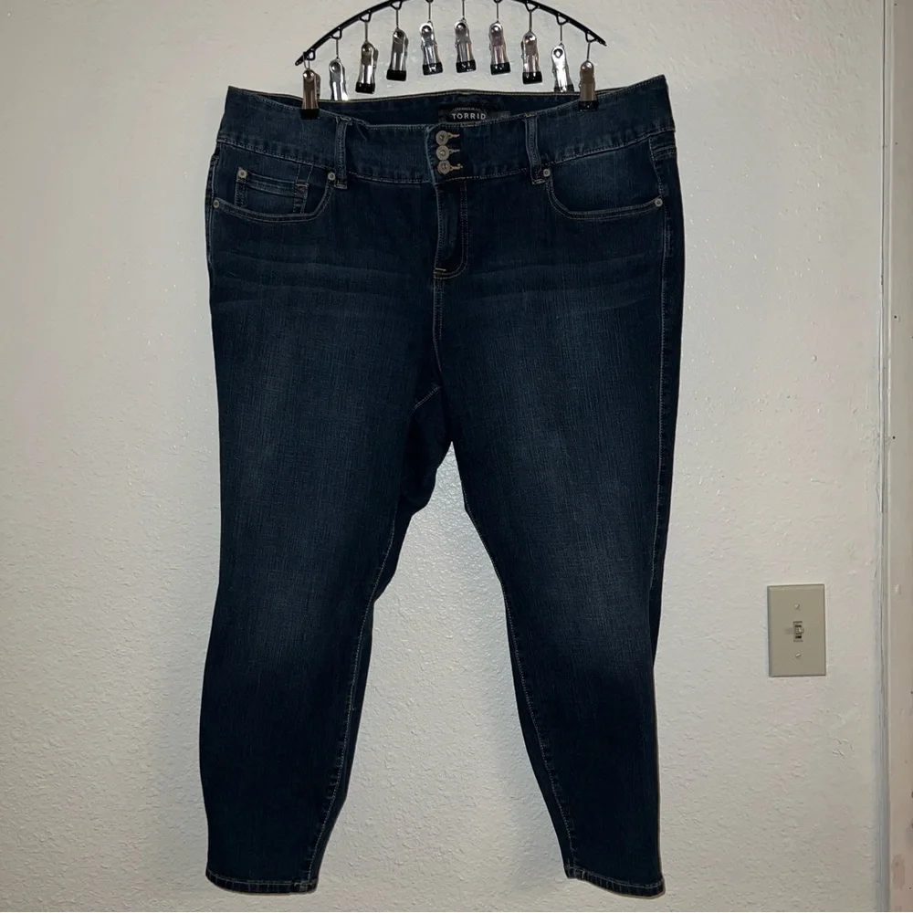 torrid Indigo Skinny Jeans - Picture 4 of 11
